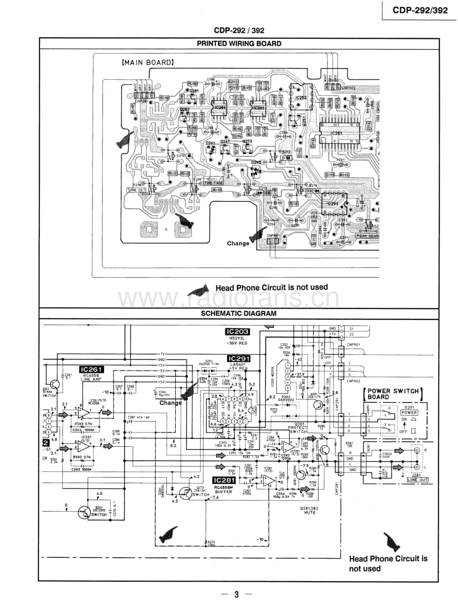 Sony-CDP-392-Service-Manual电路原理图.pdf_第3页