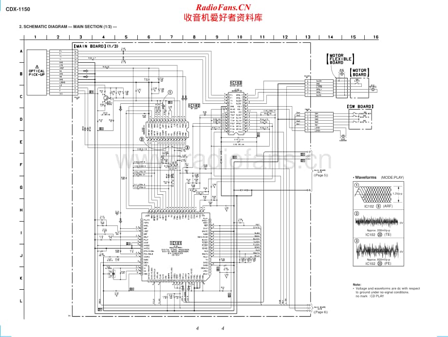 Sony-CDX-1150-Schematic电路原理图.pdf_第1页