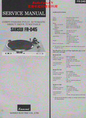 Sansui-FR-D45-Service-Manual电路原理图.pdf