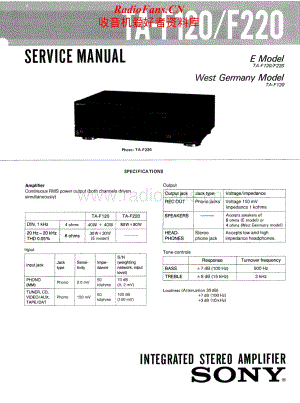 Sony-TA-F120-Service-Manual (1)电路原理图.pdf