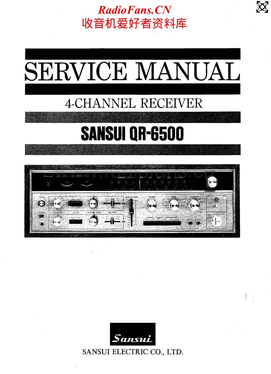 Sansui-QR-6500-Service-Manual电路原理图.pdf_第1页