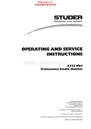 Studer-A-523-Mk4-Service-Manual电路原理图.pdf