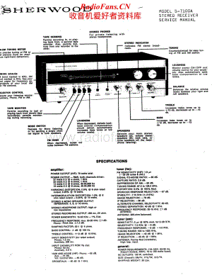 Sherwood-S-7100A-Service-Manual电路原理图.pdf