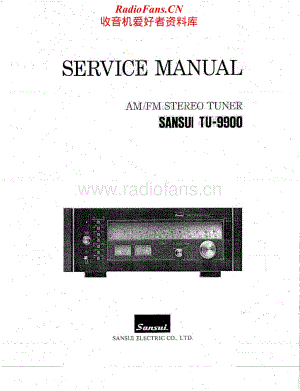 Sansui-TU-9900-Service-Manual电路原理图.pdf