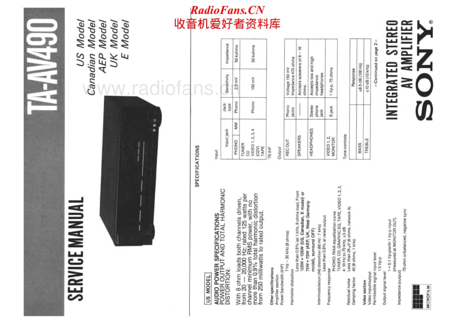 Sony-TA-AV490-Service-Manual电路原理图.pdf_第1页