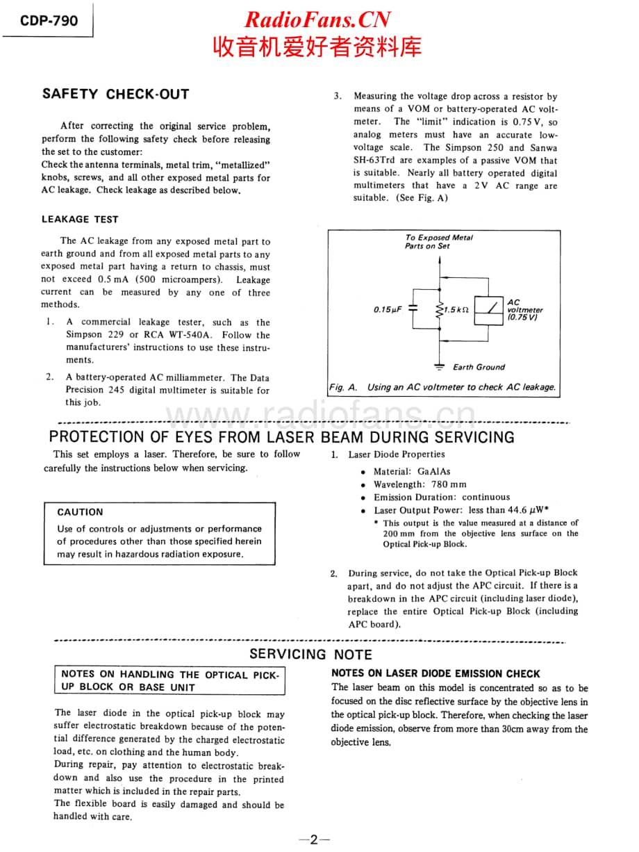 Sony-CDP-790-Service-Manual电路原理图.pdf_第2页