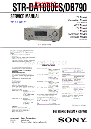 Sony-STR-DA1000ES-Service-Manual电路原理图.pdf