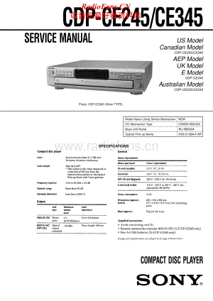 Sony-CDP-CE345-Service-Manual电路原理图.pdf