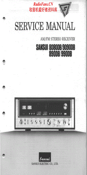 Sansui-8080DB-9090DB-Service-Manual (1)电路原理图.pdf