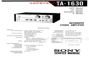 Sony-TA-1630-Service-Manual电路原理图.pdf