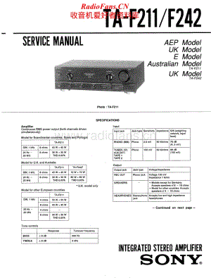 Sony-TA-F211-Service-Manual电路原理图.pdf