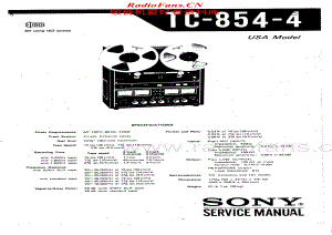 Sony-TC-854-4-Service-Manual电路原理图.pdf