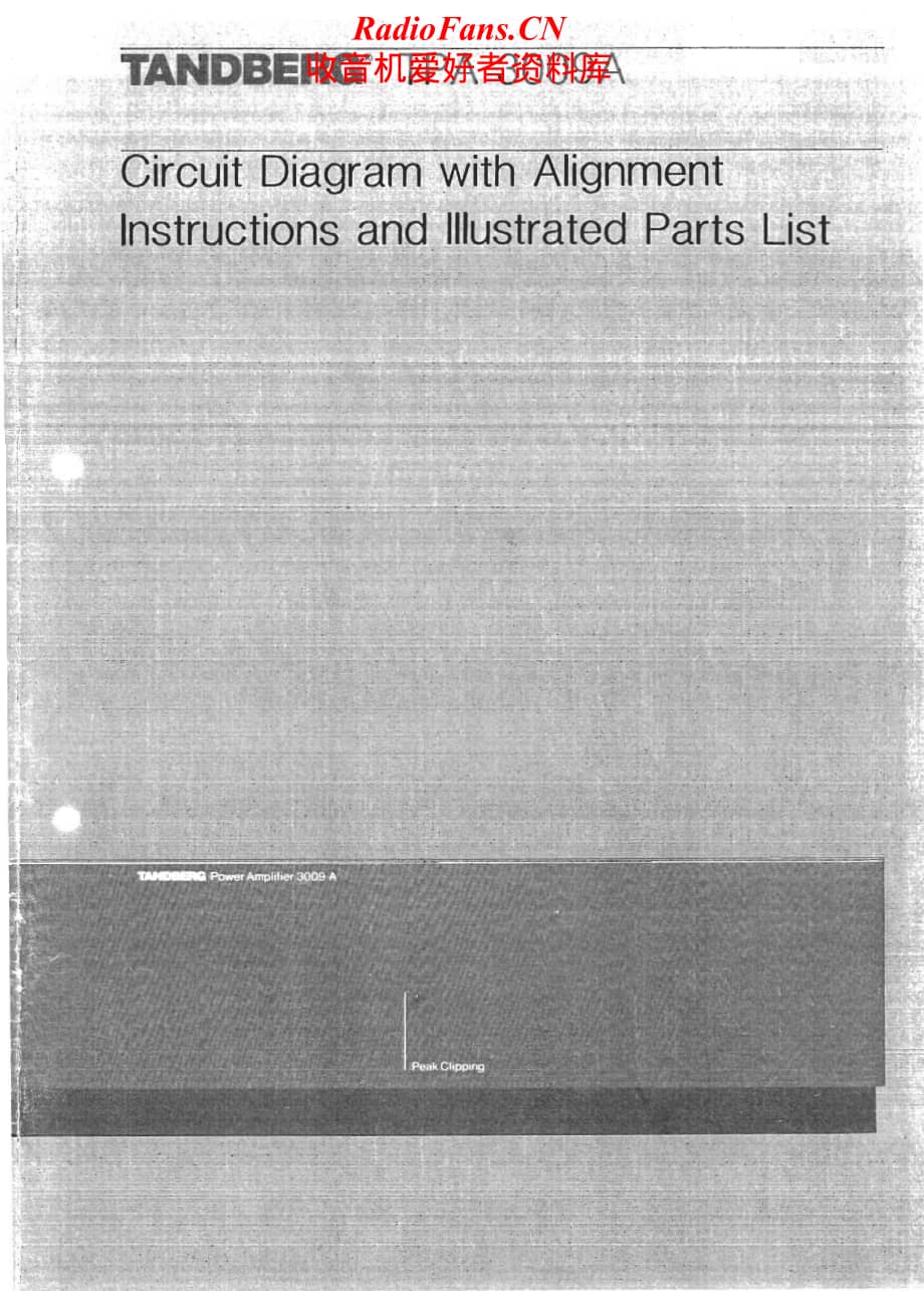 Tandberg-TPA-3009-A-Service-Manual电路原理图.pdf_第1页