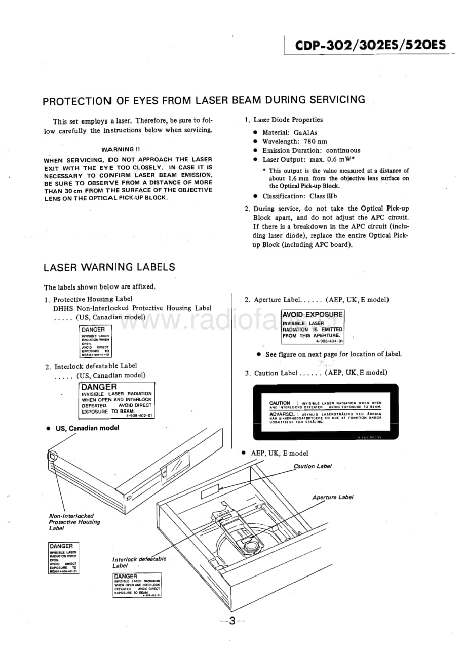 Sony-CDP-302ES-Service-Manual电路原理图.pdf_第3页