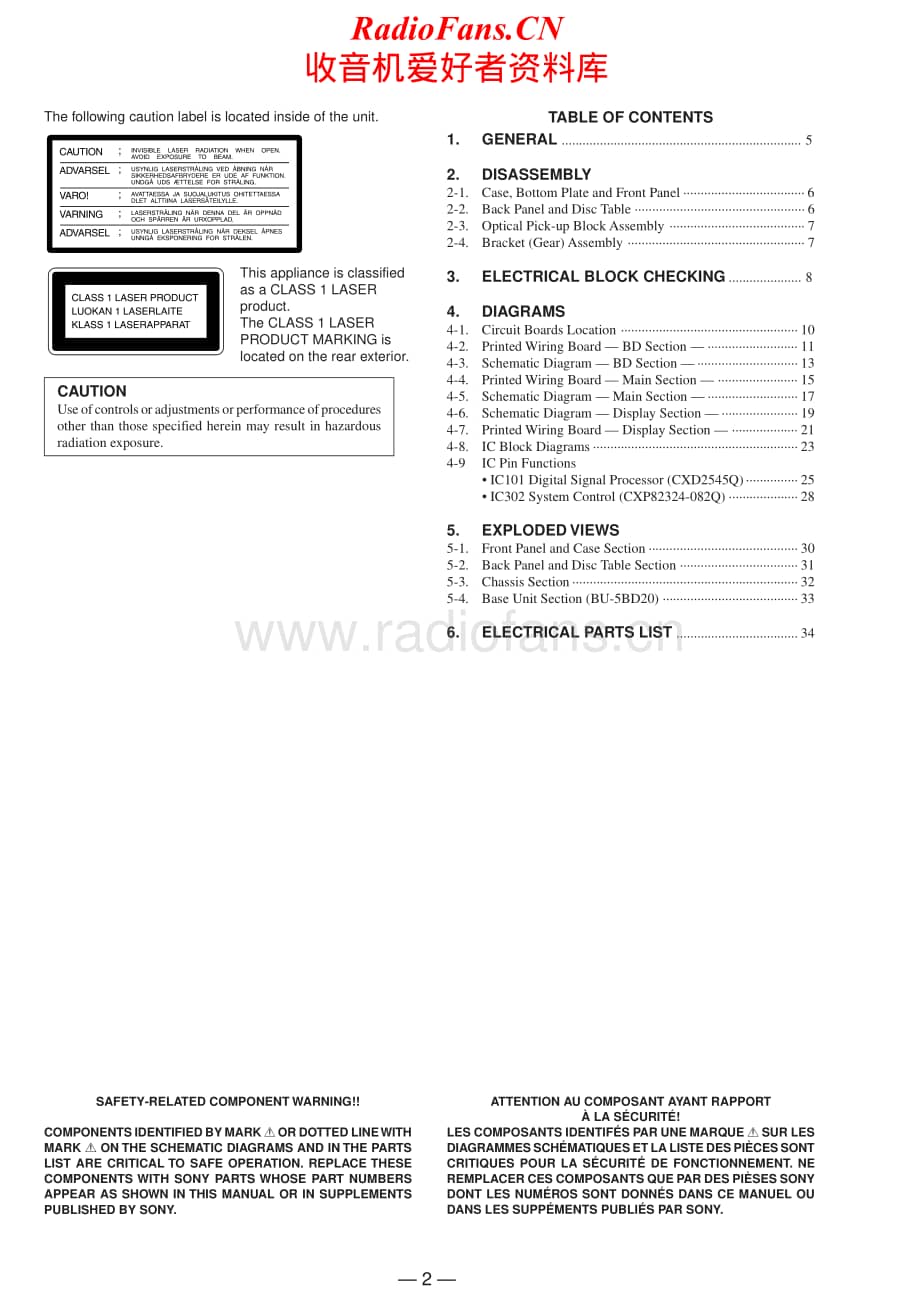 Sony-CDP-C260Z-Service-Manual电路原理图.pdf_第2页