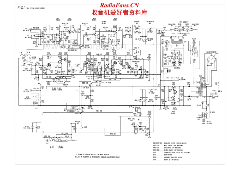 Sony-TC-355-Schematic电路原理图.pdf_第1页