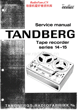 Tandberg-14-15-Service-Manual (1)电路原理图.pdf