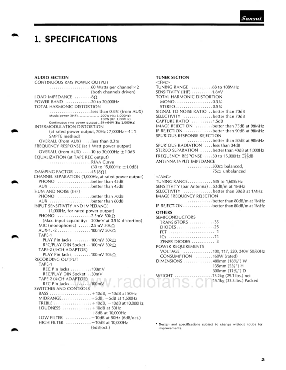 Sansui-881-Service-Manual电路原理图.pdf_第3页