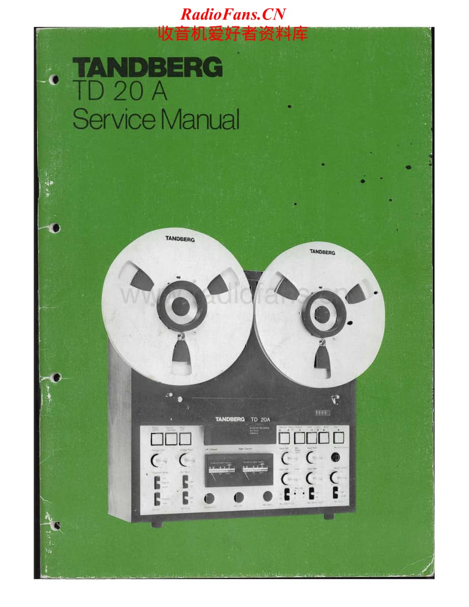 Tandberg-TD-20-A-Service-Manual电路原理图.pdf_第1页