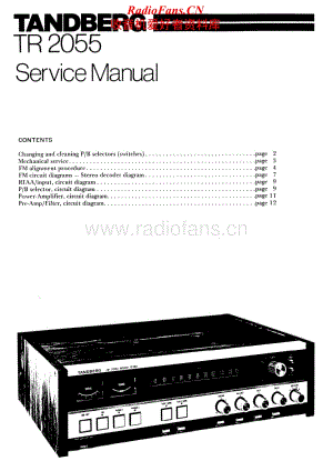 Tandberg-TR-2055-Service-Manual电路原理图.pdf
