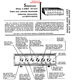 Sherwood-S-5500-II-Service-Manual电路原理图.pdf