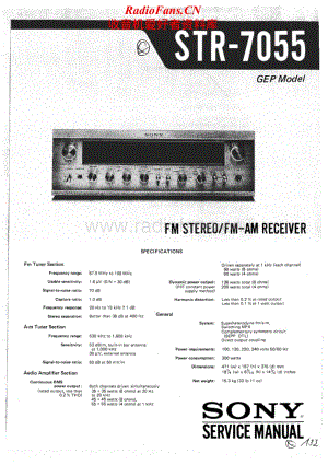 Sony-str-7055-Service-Manual电路原理图.pdf