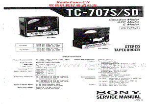 Sony-TC-707SD-Service-Manual电路原理图.pdf