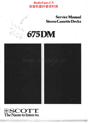 Scott-675-DM-Service-Manual电路原理图.pdf
