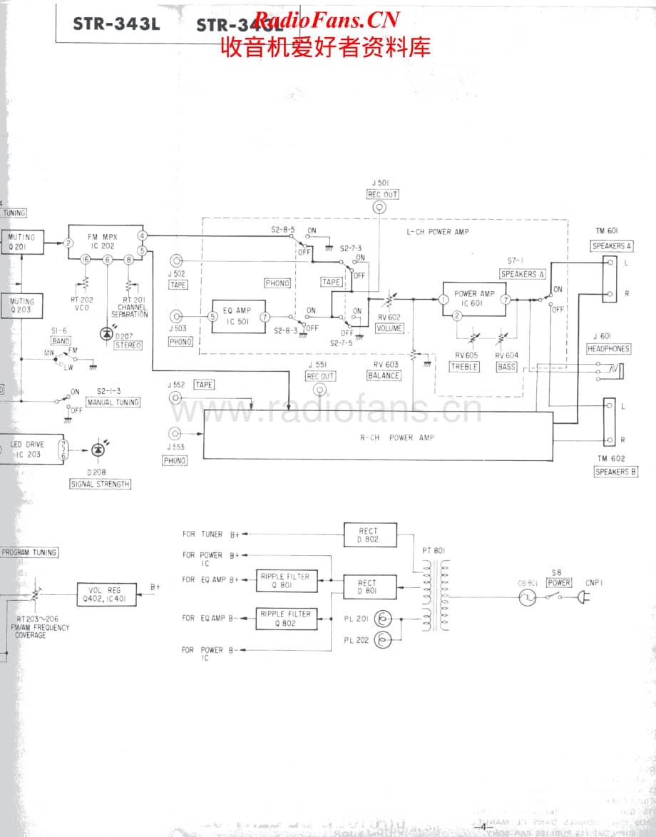 Sony-STR-343-L-Service-Manual电路原理图.pdf_第2页