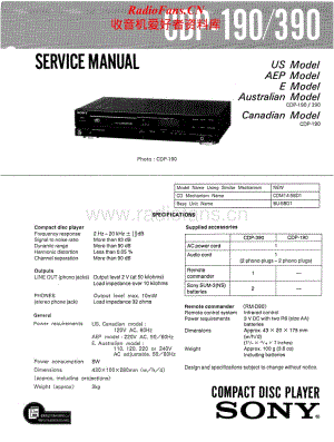 Sony-CDP-390-Service-Manual电路原理图.pdf