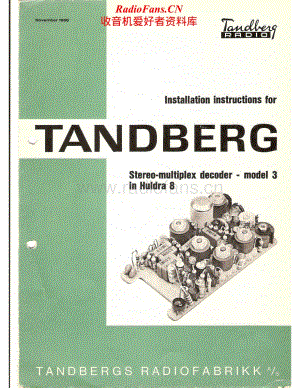 Tandberg-Huldra-8-MPX-Service-Manual电路原理图.pdf
