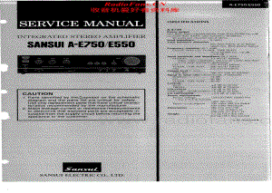 Sansui-AE-550-Service-Manual电路原理图.pdf