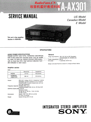 Sony-TA-AX301-Service-Manual电路原理图.pdf