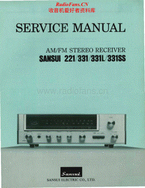 Sansui-331-SS-Service-Manual电路原理图.pdf