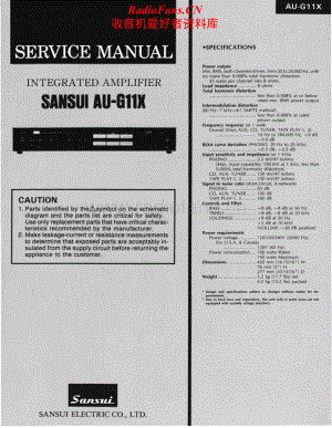 Sansui-AUG-11-X-Service-Manual电路原理图.pdf
