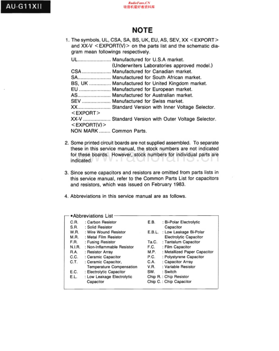 Sansui-AUG-11-X-Mk2-Service-Manual电路原理图.pdf_第2页