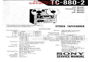 Sony-TC-880-Mk2-Service-Manual电路原理图.pdf