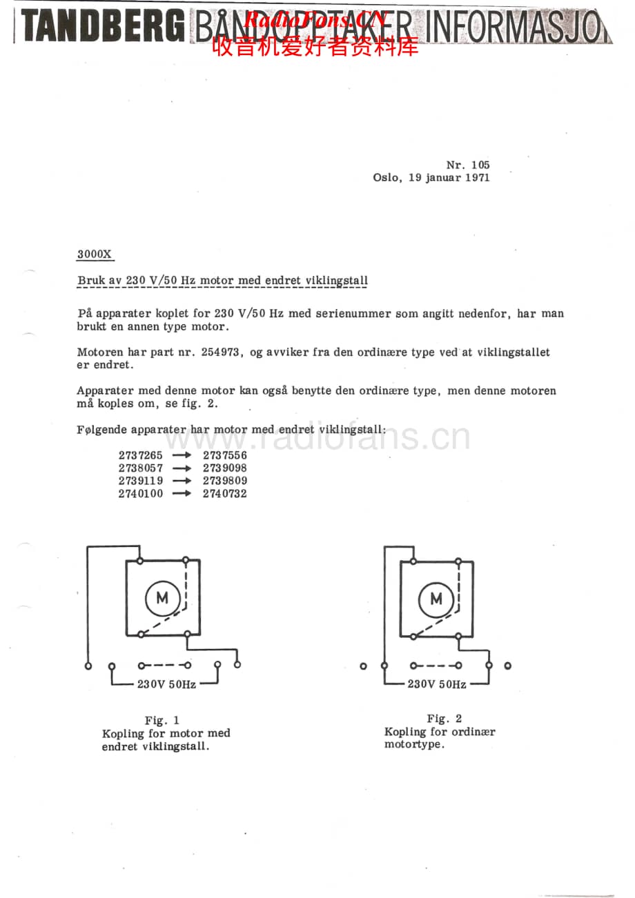 Tandberg-Serviceinfo-1971-73-Service-Manual电路原理图.pdf_第1页