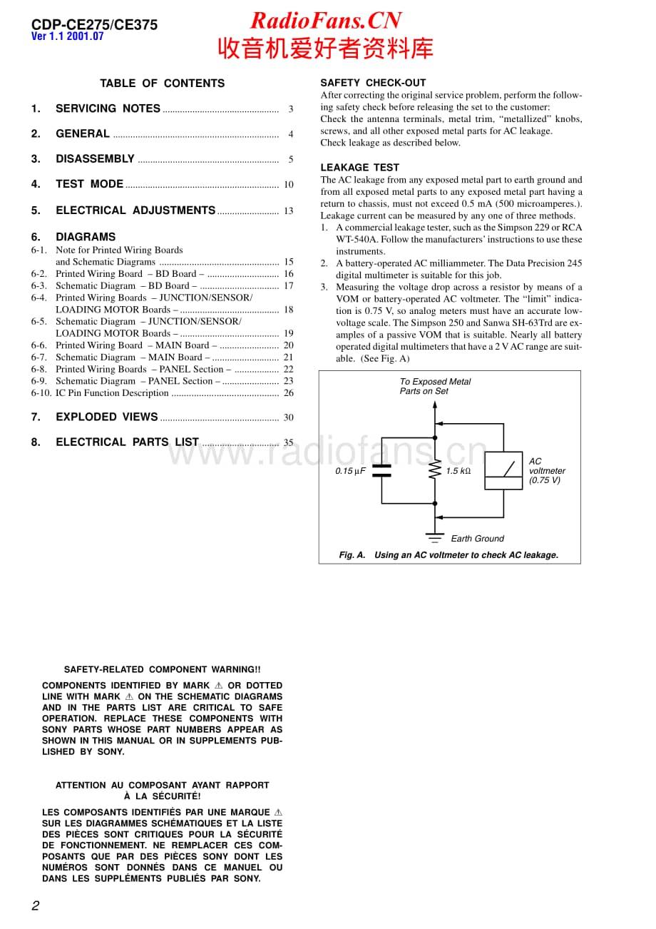 Sony-CDP-CE375-Service-Manual电路原理图.pdf_第2页