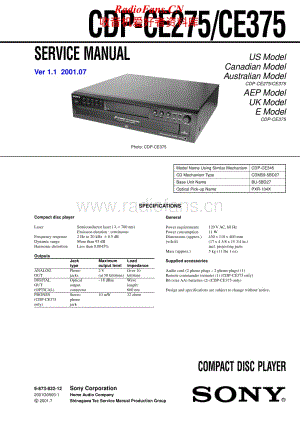 Sony-CDP-CE375-Service-Manual电路原理图.pdf