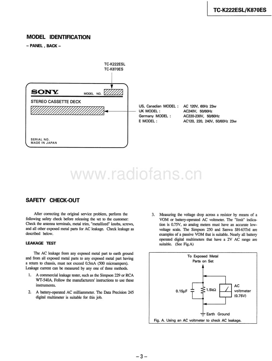 Sony-TC-K222-ESL-TC-K870-ES-Service-Manual (1)电路原理图.pdf_第3页