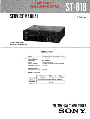 Sony-ST-818-Service-Manual电路原理图.pdf