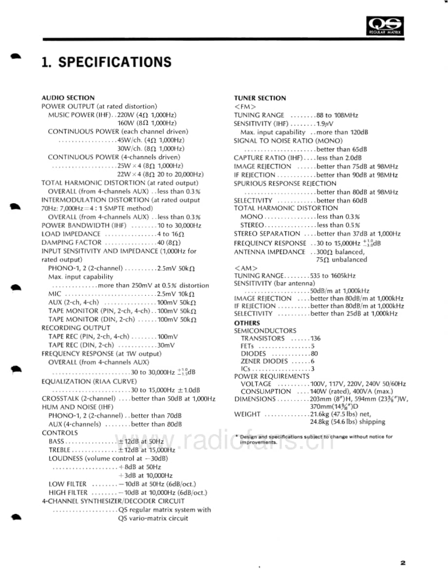Sansui-QRX-5500-Service-Manual电路原理图.pdf_第3页
