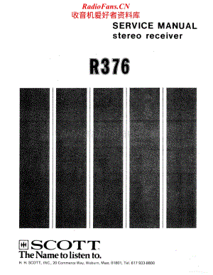 Scott-R-376-Service-Manual电路原理图.pdf