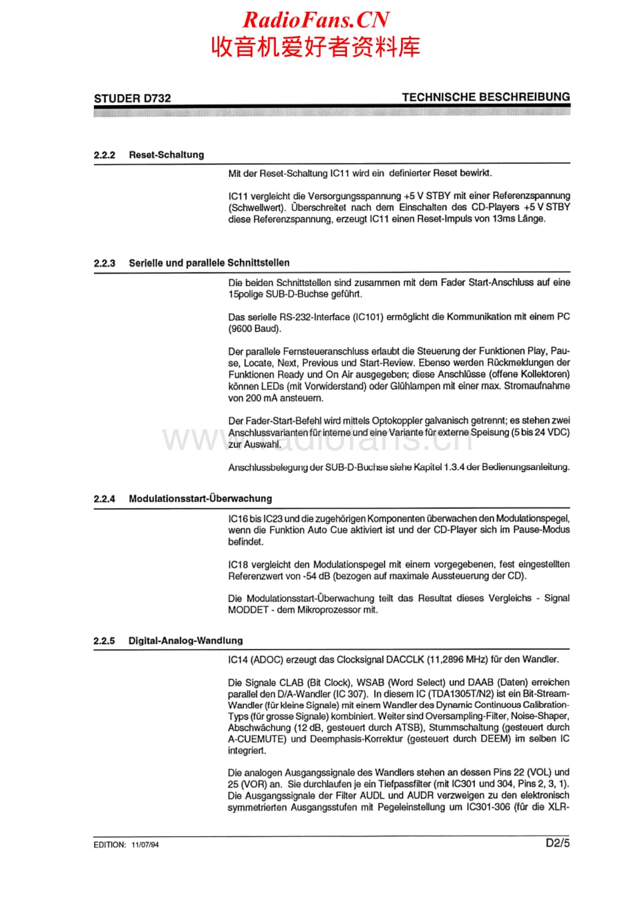 Studer-D-732-Service-Manual-Section-2电路原理图.pdf_第1页
