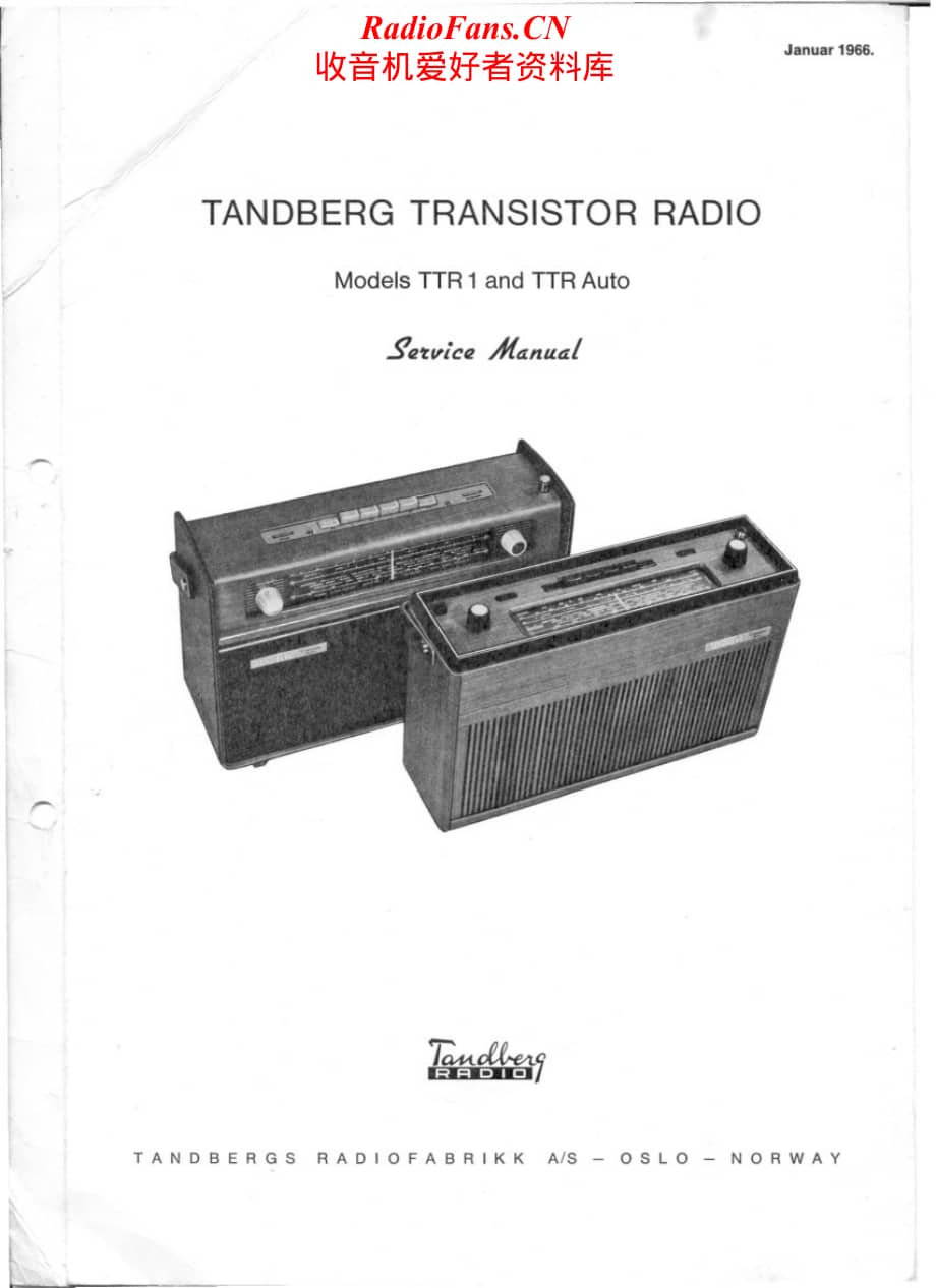 Tandberg-TTR-Auto-Service-Manual电路原理图.pdf_第1页