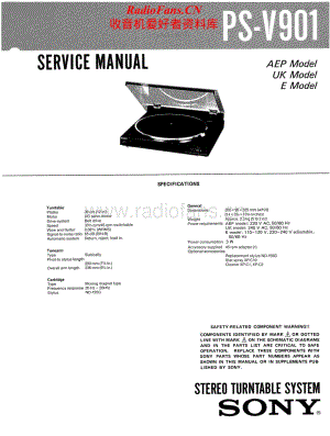 Sony-PS-V901-Service-Manual电路原理图.pdf