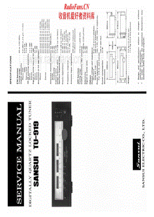 Sansui-TU-919-Service-Manual电路原理图.pdf