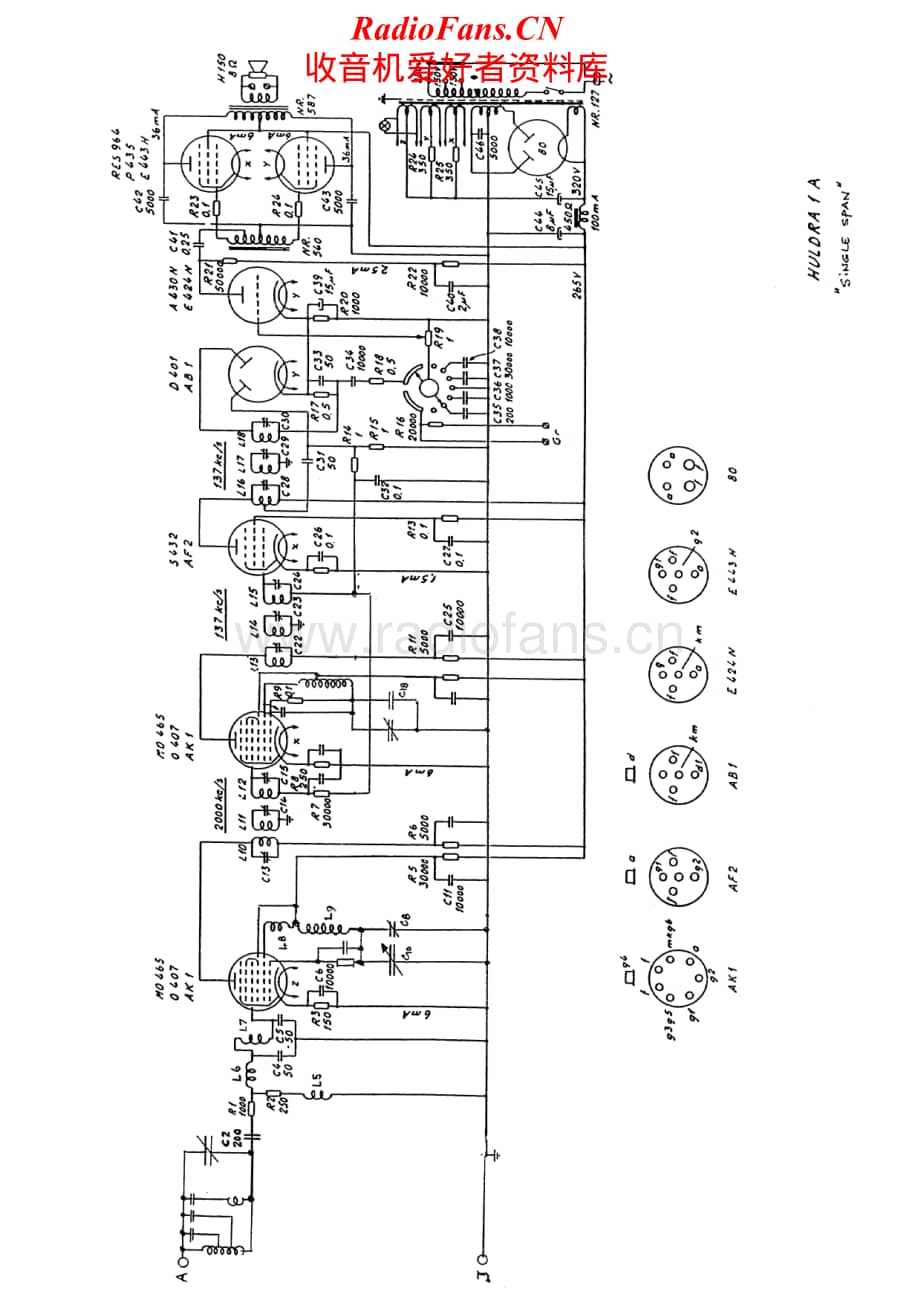 Tandberg-Huldra_1-A-Schematic电路原理图.pdf_第2页