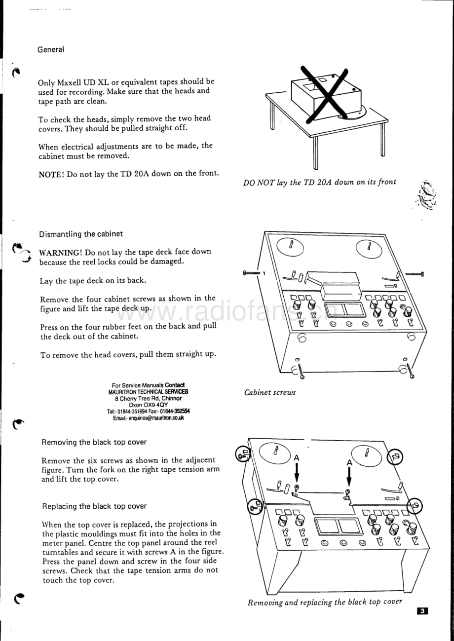 Tandberg-120-A-Service-Manual电路原理图.pdf_第3页